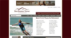 Desktop Screenshot of bestboomertowns.com